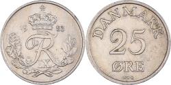 World Coins - Coin, Denmark, 25 Öre, 1953