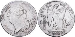 World Coins - France, ECU, 6 Livres, 1792 / AN 4, Paris, Silver, , Gadoury:55