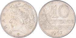 World Coins - Coin, Brazil, 10 Centavos, 1967