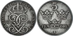 World Coins - Coin, Sweden, 5 Öre, 1948