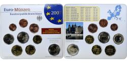 World Coins - GERMANY - FEDERAL REPUBLIC, Set 1 ct. - 2 Euro + 2€, Schloss Schwerin, Coin