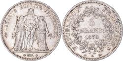 World Coins - Coin, France, Hercule, 5 Francs, 1878, Bordeaux, , Silver, KM:820.2