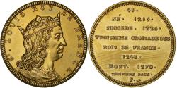 World Coins - France, Medal, Roi de France, Saint Louis, Copper-nickel Aluminium, Piéfort