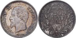 World Coins - France, Napoleon III, 20 Centimes, Napoléon III, 1854, Paris, Silver