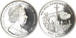 World Coins - Coin, Falkland Islands, Crown, 2014, Croix du sacrifice, , Cupro-nickel