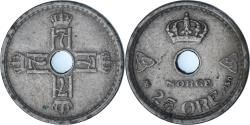 World Coins - Norway, 25 Öre, 1950