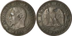 World Coins - Coin, France, Napoleon III, 2 Centimes, 1853, Lyon,