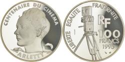 World Coins - Coin, France, Arletty, 100 Francs, 1995, Paris, , Silver, KM:1945