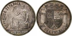 World Coins - Spain, Peseta, 1933, Silver, , KM:750