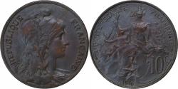 World Coins - France, 10 Centimes, Dupuis, 1913, Paris, Bronze, , Gadoury:277, KM:843