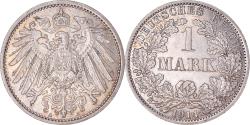 World Coins - Coin, GERMANY - EMPIRE, Wilhelm II, Mark, 1914, Berlin, , Silver, KM:14