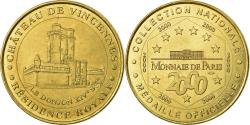 World Coins - France, Token, Touristic token, Vincennes - Chateau, 2000, MDP,