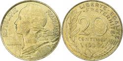 World Coins - France, 20 Centimes, Marianne, 1996, Pessac, Aluminum-Bronze, , KM:930