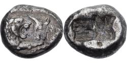 Ancient Coins - Coin, Lydia, 1/3 Stater, 561-546 BC, Sardes, , Silver