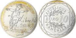 World Coins - France, 10 Euro, Sempé - Été - Liberté, 2014, MDP, Silver,