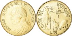 World Coins - Coin, VATICAN CITY, John Paul II, 20 Lire, 1984, Roma, FDC,