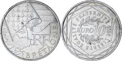 World Coins - France, 10 Euro, Bretagne, 2010, Paris, , Silver, KM:1648