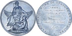World Coins - France, Medal, Gravure, Grand Prix de Rome, France protégeant l'Algérie, Arts