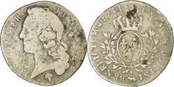 World Coins - Coin, France, Louis XV, 1/5 Écu de Béarn au bandeau, 24 Sols, 1/5 ECU, 1741
