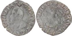 World Coins - Coin, FRENCH STATES, Franche-Comté, Philip II, 2 Deniers, 1606, Dole