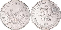 World Coins - Coin, Croatia, 50 Lipa, 1993, , Nickel plated steel, KM:8