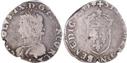 World Coins - Coin, France, Charles IX, 1/2 Teston, 1565, Limoges, 3rd type,
