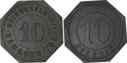 World Coins - Germany, Stadt Hamborn, 10 Pfennig, 1917, , Zinc