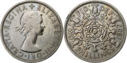 World Coins - Great Britain, 2 Shillings, 1957, Copper-nickel,