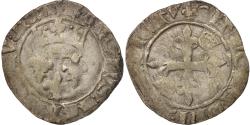 World Coins - Coin, France, Charles VI, Florette, Troyes, , Billon, Duplessy:405D