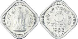 World Coins - Coin, India, 5 Naye Paise, 1963