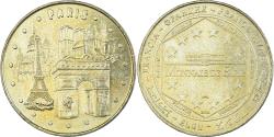 World Coins - France, Token, Touristic token, Paris - Les 4 monuments, Arts & Culture, 2008