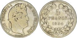 World Coins - Coin, France, Louis-Philippe, 5 Francs, 1834, Marseille, , Silver