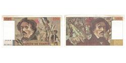 World Coins - France, 100 Francs, Delacroix, 1981, D.50, AU(55-58), Fayette:69.5, KM:154b