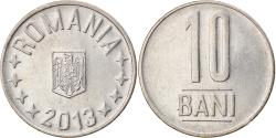 World Coins - Coin, Romania, 10 Bani, 2013, Bucharest, , Nickel plated steel, KM:191