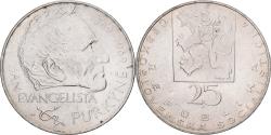 World Coins - Czechoslovakia, 25 Korun, 1969, Silver, , KM:66