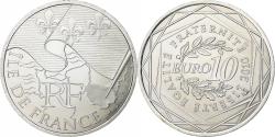World Coins - France, 10 Euro, Île-de-France, 2010, Paris, Silver, , KM:1657
