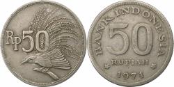 World Coins - Indonesia, 50 Rupiah, 1971, Copper-nickel, , KM:35