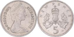 World Coins - Coin, Great Britain, 5 New Pence, 1979