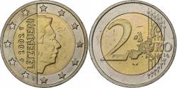 World Coins - Luxembourg, 2 Euro, 2002, Utrecht, Bi-Metallic,