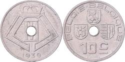 World Coins - Belgium, Leopold III, 10 Centimes, 1939, Brussels, Nickel-brass,
