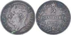 World Coins - Coin, Italy, Umberto I, 2 Centesimi, 1898, Rome, , Copper, KM:30