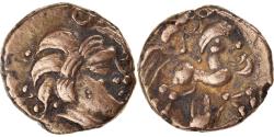 Ancient Coins - Pictones, Santones, 1/4 Stater, 1st century BC, Electrum,