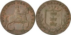 World Coins - Coin, Great Britain, Yorkshire, Halfpenny Token, 1791, Hull, , Copper