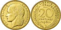 World Coins - Coin, France, 20 Centimes, 1961, , Aluminium-Bronze, Gadoury:328