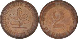World Coins - Coin, GERMANY - FEDERAL REPUBLIC, 2 Pfennig, 1975, , Copper Plated