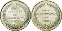 World Coins - France, Token, Education, Bureau d'Administration des Lycées, n.d., Silver