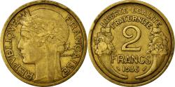 World Coins - Coin, France, Morlon, 2 Francs, 1935, , Aluminum-Bronze, KM:886