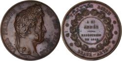 World Coins - France, Medal, Louis Philippe I, Beaux-Arts, Exposition de Rouen, 1840