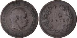 World Coins - Coin, Portugal, Carlos I, 10 Reis, 1891, Portugal Mint, , Bronze