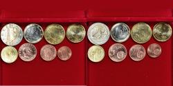 World Coins - Luxembourg, Euro-Set, 2011, Série de 8 pièces Euro.,